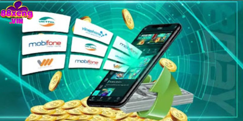 Thanh toán qua thẻ cào điện thoại tại Xeng88