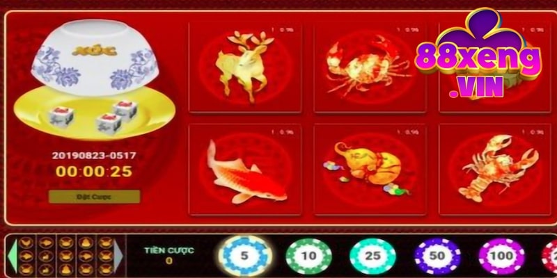 Chơi Bầu Cua Xeng88 cực chất tại nhà cái