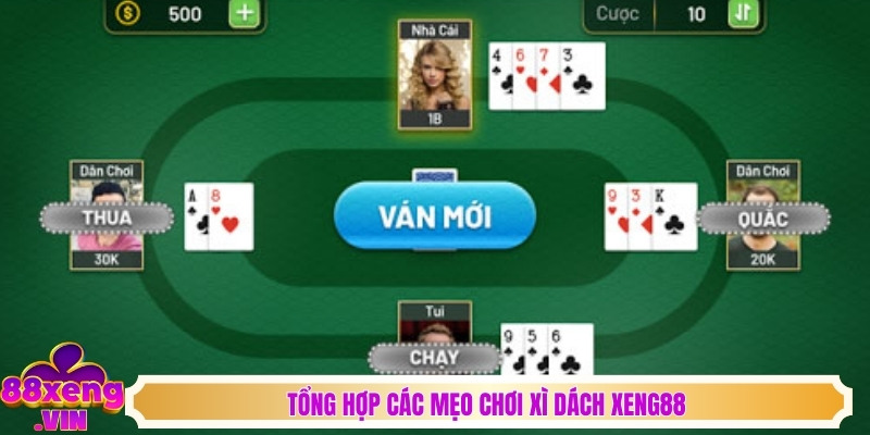 Tổng hợp các mẹo chơi xì dách Xeng88 