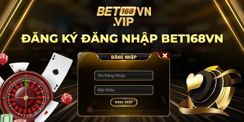 Bet168vn đăng ký dễ dàng