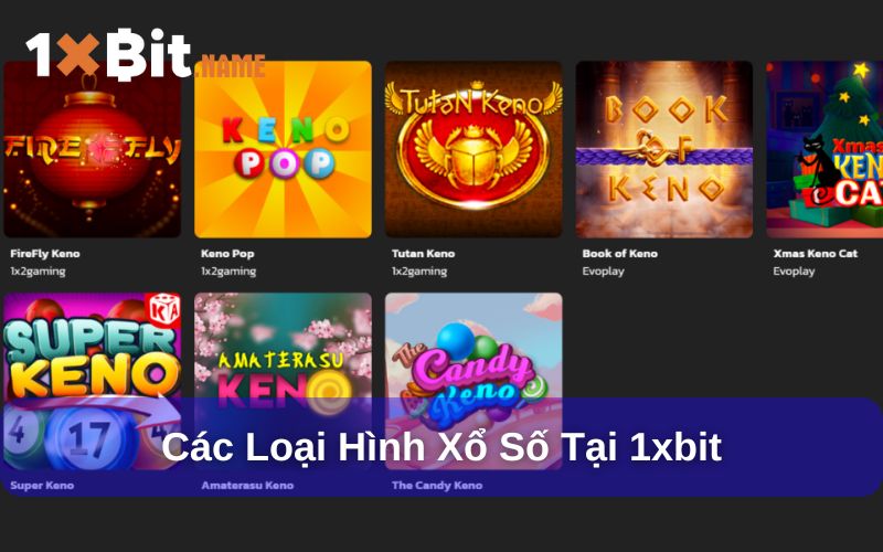 Hệ Sinh Thái Trò Chơi Phong Phú Trên 1xbit